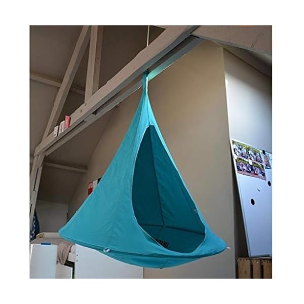 NLJYSH 1 pz Figura del UFO Teepee Albero Hanging baco da Seta Bozzolo Swing Sedia for Bambini e Adulti Interni Esterni…