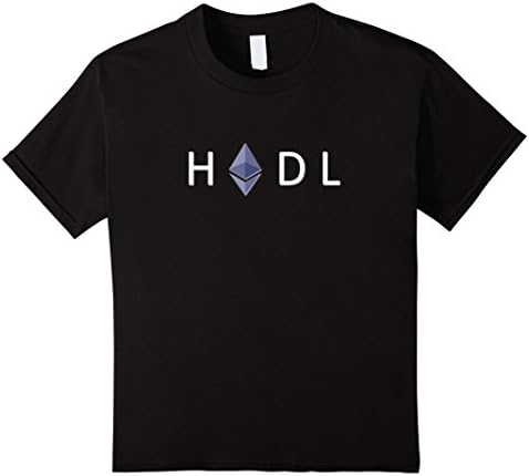 Kids Hodl Ethereum Cryptocurrency T-Shirt 4 Black