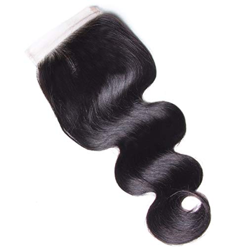 Unice-8A-Indian-Body-Wave-Free-Part-4x4-Lace-Closure-100-Unprocessed-Virgin-Human-Hair-Natural-Color-14inch-Free-Part-Closure
