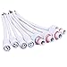 Conwork 4-Pair 18AWG Wire Gauge Male Female Plug 2 Pin LED Waterproof Connector Cable