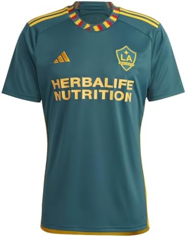 Amazon.com: adidas Men's LA Galaxy Authentic Away Soccer Jersey