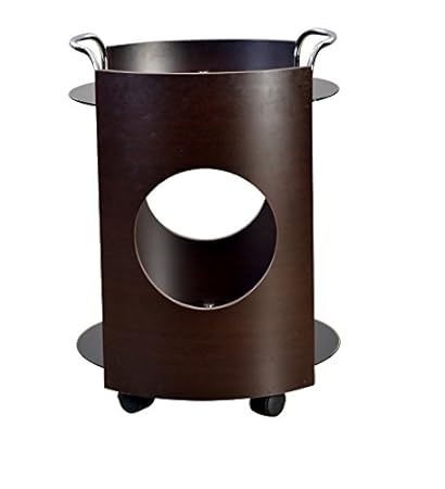 HomeTown Glade Serving Trolley (Matt, Wenge)