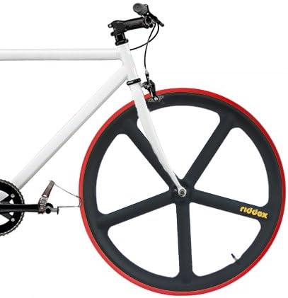 Riddox Berlin Laufradsatz Singlespeed Fixie 700c 28 Vorderrad 5 Speichen Leichtmetall Schwarz Matt Amazon De Sport Freizeit