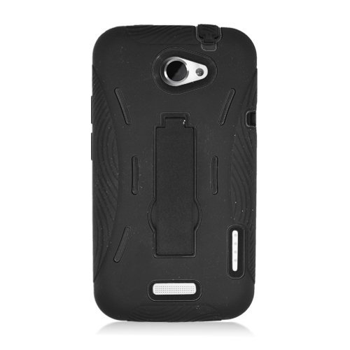 UPC 848263064175, Armor 3-in-1 High Impact Combo Hard Soft Gel Case Stand for AT&amp;T HTC ONE X S720E