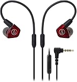Audio-Technica ATH-LS200iS In-Ear Dual Armature Driver Headphones with In-Line Mic & Control