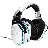 Logitech G933 Artemis Spectrum, Wireless RGB 7.1 Dolby and DTS Headphone Surround Sound Gaming Headset, White
