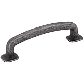 Jeffrey Alexander Belcastel 1 96mm Pull Distressed Antique Silver MO6373SIM-D