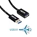 Alcey Superspeed USB 3.0 Type A Male To Female Extension Cord with Data Transfer 5Gbps, 2m