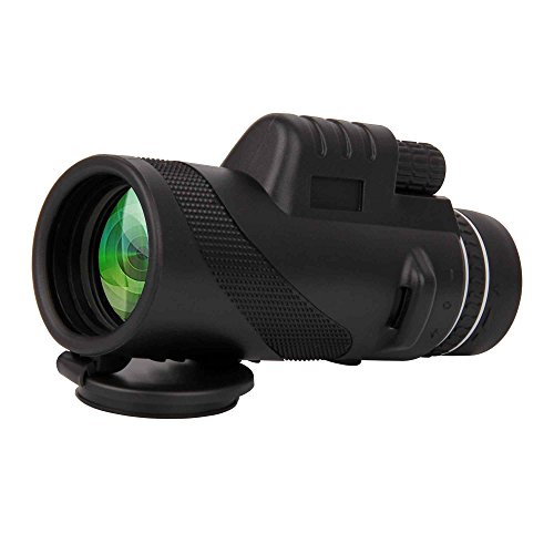 Monocular Dual Focus Optics Zoom 40X60 Single-tube Telescope Waterproof Wide Angle Lens With Tripod For Phone Bird Watching Camping Hiking Hunting Live Concert Surveillance