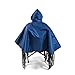 CareActive Wheelchair Rain Poncho, Navy