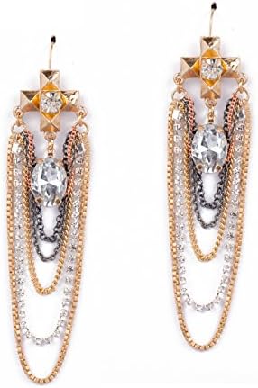 Tassel Earrings - Sisley - Drop Earrings for Women - Tassel Earrings Gold - Fashion Earrings - Fashion Jewelry