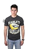 Harley-Davidson Mens 1956 Panhead Tank Scott Jacobs Charcoal Short Sleeve T-Shirt - 2X