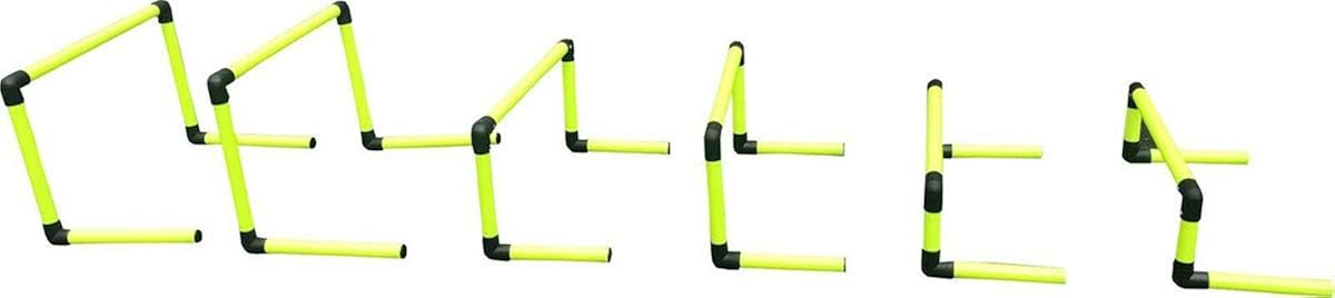 Sportsgear Set Of 6 Adjustable Speed Agility Hurdles Set 6" 9" 12" (2 Each): Clothing