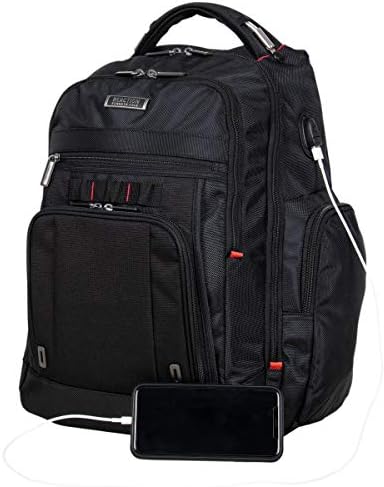 Kenneth Cole Reaction Urban Traveler 15”-17” Laptop & Tablet Anti-Theft RFID Business Travel Backpack 7 Kenneth Cole Reaction Urban Traveler 15”-17” Laptop & Tablet Anti-Theft RFID Business Travel Backpack