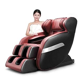 CSPFAIZA Shiatsu Massage Chair Multifunction Electric Sofa, Zero Gravity, Intelligent Recliner for Bedroom, Living Room, Gym, Balcony, Commercial, Office – Brown