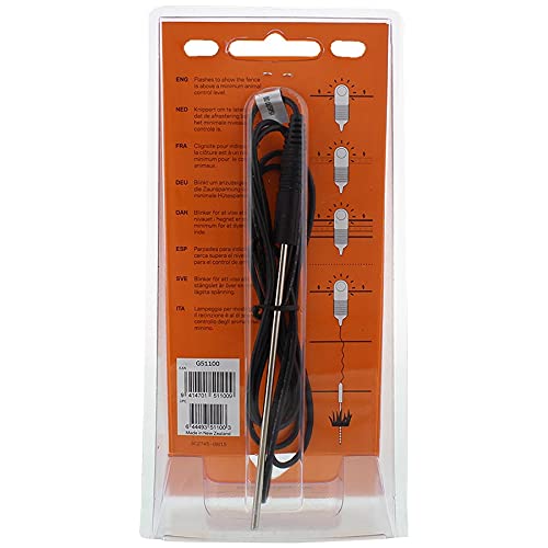 Gallagher Live Fence Indicator Detects Electric Fence Energizer Pulse