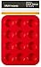 Small Silicone Mini Muffin Pans - Pack Of 2 Non-Stick Bakeware for Muffins, Cakes and Cupcakes - 12 Cups Silicone Mold / Baking Tray - Heat Resistant Tins up to 450°F - Red -By Kitch N’ Wares