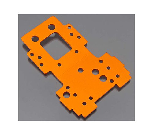 Hpi Racing 105892 Bulkhead Lower Plate, 25Mm, Orange, Savage Xxl