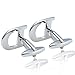 Jstyle Jewelry Brass Mens Cuff Links Initial Personalized Capital Alphabet Letter Cufflinks , Letter 'D'