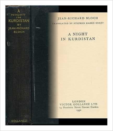 A Night in Kurdistan by Jean Richard Bloch