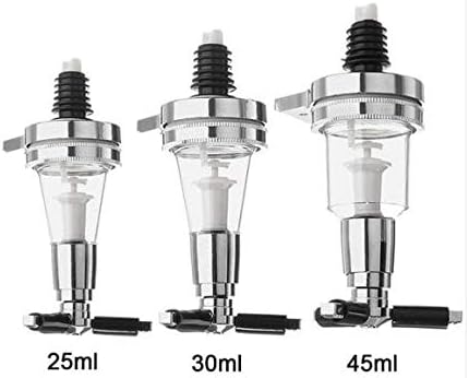 2 Pack 1oz 30ml Replacement Nozzle Shot Dispenser for Liquor Dispenser Caddy Bottle Holder Revolving Head