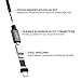 AUKEY USB C to USB C Cable 3ft USB 2.0 Type C Cable 60W Fast Charge Braided Nylon Charging Cord for Samsung Galaxy Note 9 8 S10+ S10e Fold S9 S8+, Nexus 6P 5X, MacBook Pro, and More
