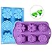 Flower Assorted Silicone Molds for Candy,Tart, Ice Cube Tray, Handmade Jelly, Soap, Pudding, Muffin, Cupcake