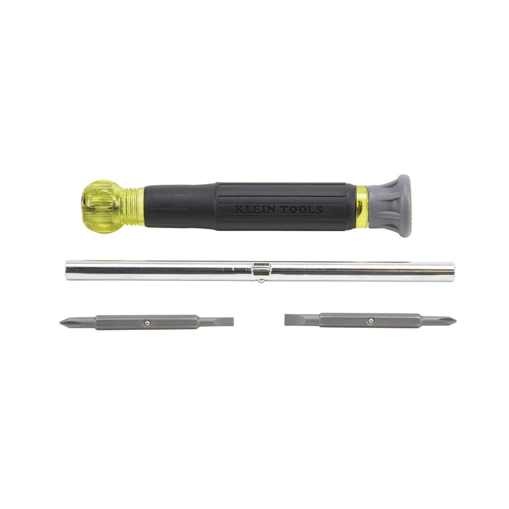 Klein Tools 80045 Screwdriver and Nut Driver Tool Kit, Includes Magnetic 11 in 1, Multi-Bit Stubby and Electronics Screwdrivers, 3-Piece