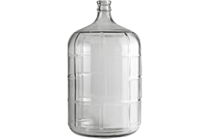 LEARN TO BREW LLC FastRack B072BBXLMF 3 Gallon Glass Carboy Beer/Wine Fermenter, clear