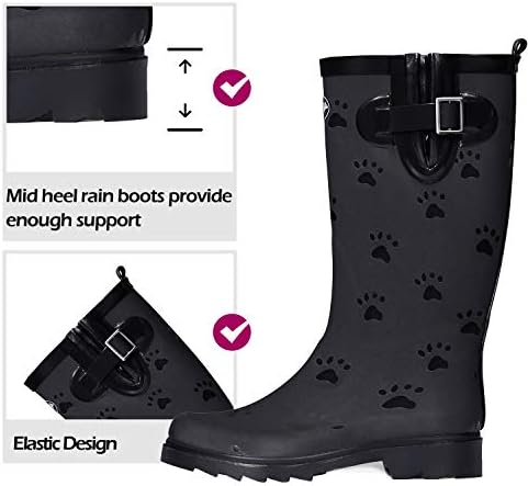 womens fashion rain boots