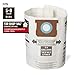 CRAFTSMAN CMXZVBE38767 General Purpose Wet Dry Vac Dust Collection Bags for Most 5 to 8 Gallon Shop Vacuums, Collects Dry Only Debris, Reduces Cleanup Time, 3-Pack