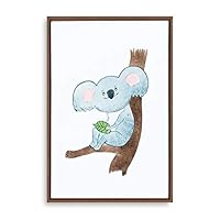 Framed Canvas Wall Art Cartoon Children's Room Canvas Prints Home Artwork Decoration for Living Room,Bedroom - 16x24 inches