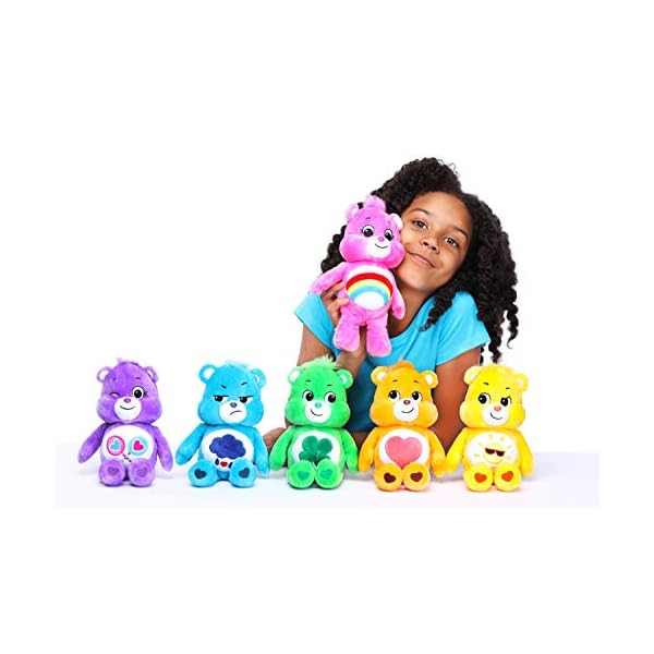 Care Bears | Tenderheart Bär 22 cm Bohnen Plüsch | Süßes Plüschtier zum Sammeln, Kuscheltiere für Kinder, Stofftiere für Mädchen und Jungen, süße Teddys geeignet für Mädchen und Jungen ab 4 Jahren | – Bild 5