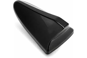 1Pc Sunproof ABS Shark Fin Roof Antenna Cover 96219 D5000EBQK Replacement for Kia Optima, for Genesis Sedan G80 Coupe(Black) 
