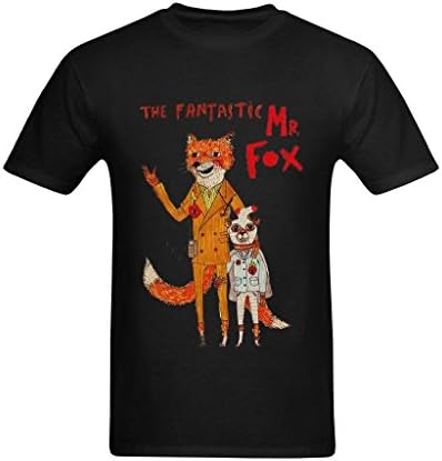 Fbyab Men's The Fantastic Mr. Fox Design T-Shirt