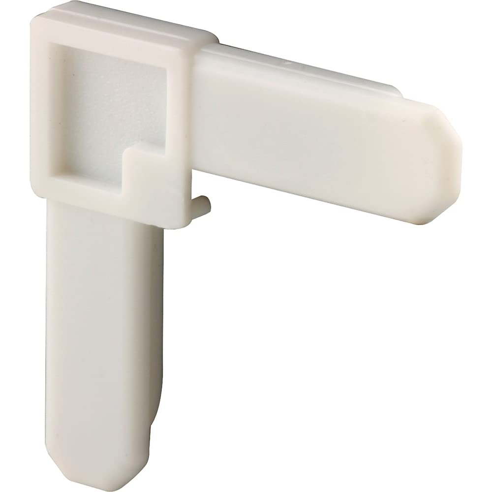 Photo 1 of Prime-Line PL 7720 3/4 In. x 1/4 In. Screen Frame Corners, Plastic, White (4 Pack)
