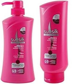 12 Set Of Sunsilk Shampoo 480ml Pink Conditioner 450ml For