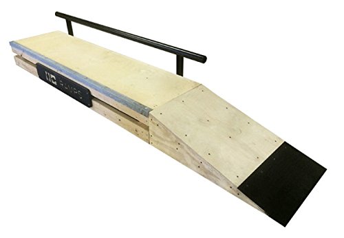 Skateboard Grind Box Kicker Only (Grind Box and Rail Sold Separately)