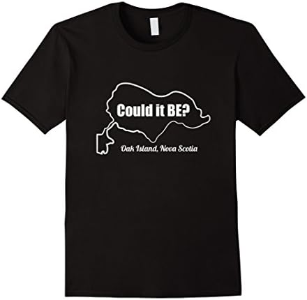 Men's Could it Be Oak Island Nova Scotia T shirt 2XL Black
