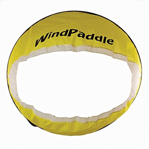 Wind Paddle Scout Sail-Yellow/White
