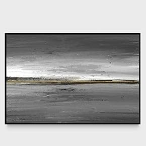 signwin Framed Canvas Wall Art Abstract Seascape Canvas...