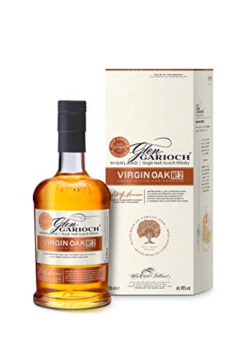 Glen Garioch Virgin Oak No. 2 Single Malt Scotch Whisky, mit Geschenkverpackung, 48% Vol, 1 x 0,7l