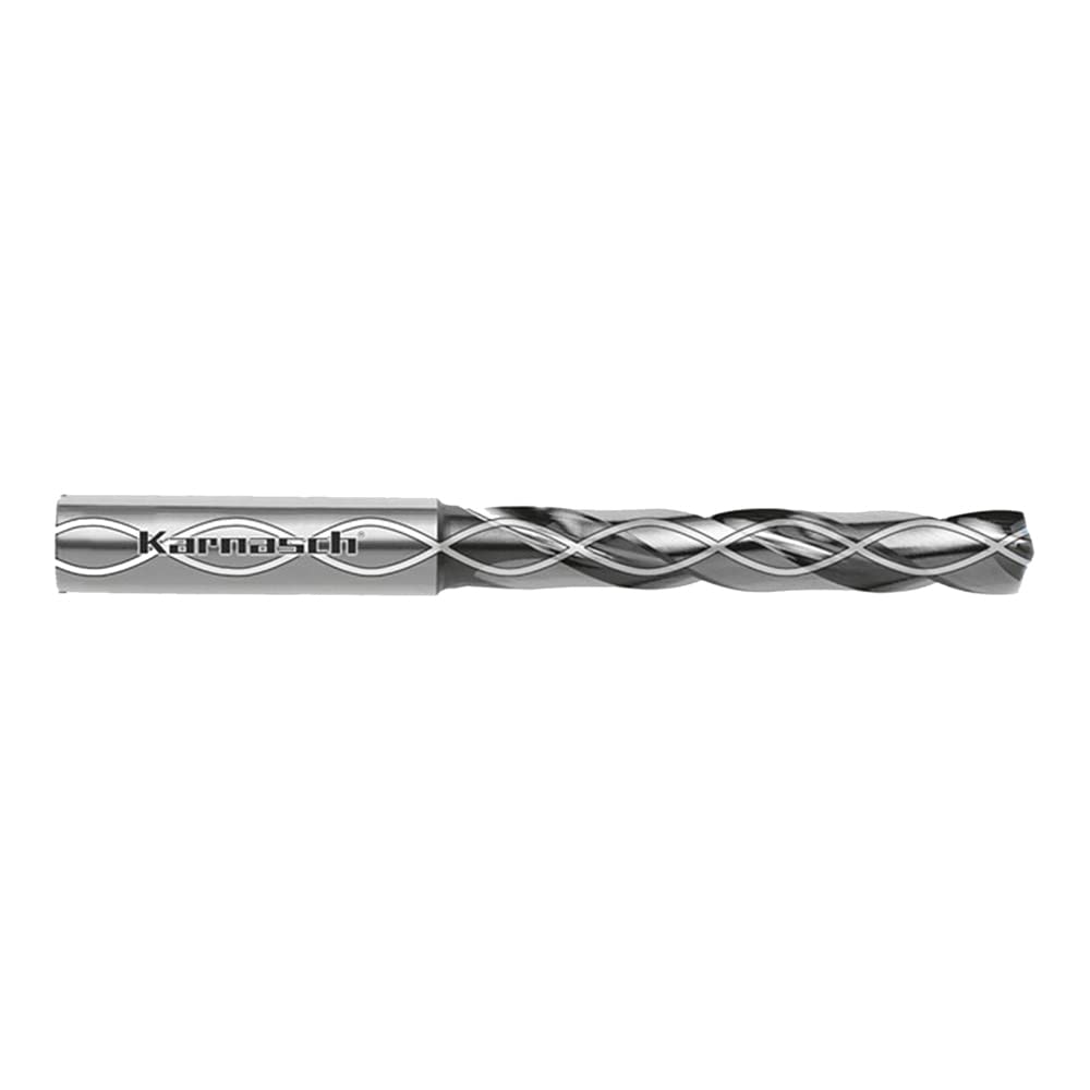 Karnasch 2208060670024 Hard Metal Drill Bit with Internal Cooling, 6.7 mm Cutting Diameter, 34 mm Cutting Length, 79 mm Length, 8.0 mm Shank Diameter