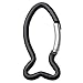 GOGO 24 PCS Aluminum Fish Carabiners in Assorted Colors, Church Gift