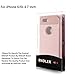 iPhone 6s Case, ENDLER 2-in-1 Non-Slip PC + Soft TPU Hybrid Slim Cover Shockproof fully Protection Case For Apple iPhone 6/6S 4.7 inch (Rose Gold)