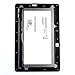 XQ - LCD Display + Touch Screen Digitizer Sense Assembly + Frame For 10.1