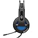 Overear PC Gaming Headset Headphones with Mic, 7.1 Virtual Surround Sound and RGB Illumination