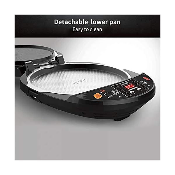 Liven Electric Skillet Baking Pan LRD3020A, Digital Display, 3 Heating
