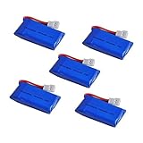 5pcs Upgraded 25C 3.7V 380MAH Battery For Hubsan X4 H107 Ladybird Super CP