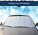 Flylet Car Windshield Snow Cover & Sun Shade Protector - Fits Cars CRVs (1)